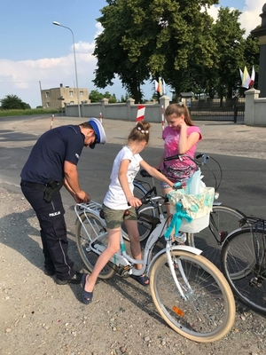 Policjanci dla rowerzystów