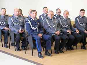 kierownictwo wielkopolskiej policji, oddzialu prewencji policji w poznaniu i komisariatu wodnego