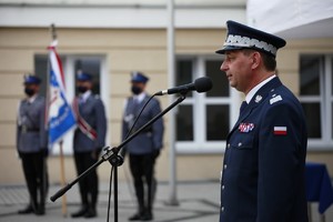 Ślubowanie nowo przyjętych policjantów w KWP w Poznaniu