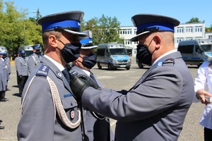 Wojewódzkie Obchody wita Policji w dniu 31 lipca 2020 roku na ulicy Taborowej w Poznaniu
